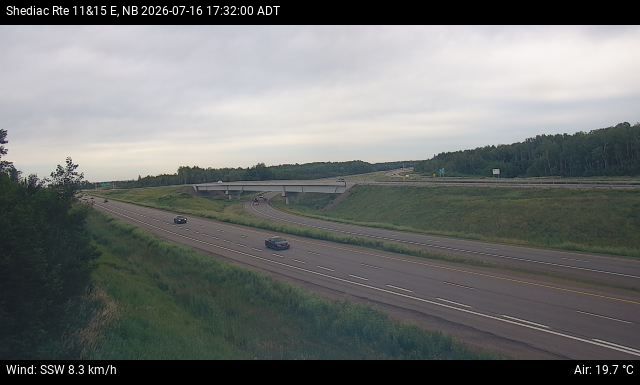 Web Cam image of Shediac (NB Highway 11)