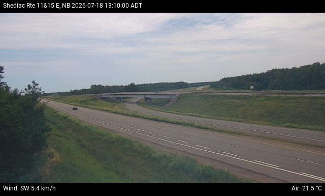 Web Cam image of Shediac (NB Highway 11)