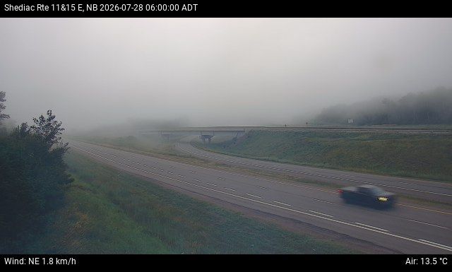 Web Cam image of Shediac (NB Highway 11)