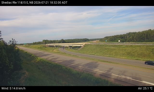 Web Cam image of Shediac (NB Highway 11)