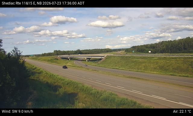 Web Cam image of Shediac (NB Highway 11)