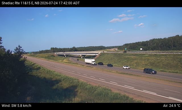 Web Cam image of Shediac (NB Highway 11)