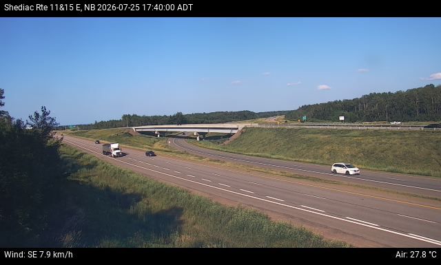 Web Cam image of Shediac (NB Highway 11)