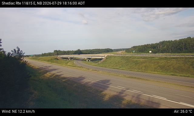 Web Cam image of Shediac (NB Highway 11)