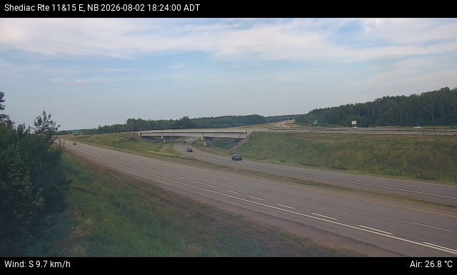 Web Cam image of Shediac (NB Highway 11)