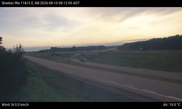 Web Cam image of Shediac (NB Highway 11)