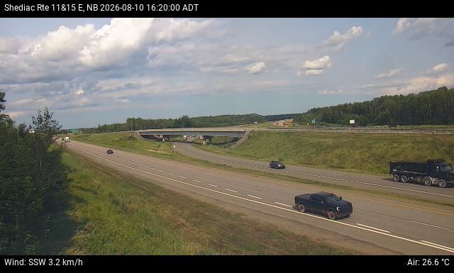 Web Cam image of Shediac (NB Highway 11)