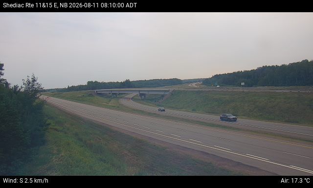 Web Cam image of Shediac (NB Highway 11)