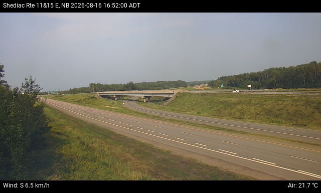 Web Cam image of Shediac (NB Highway 11)