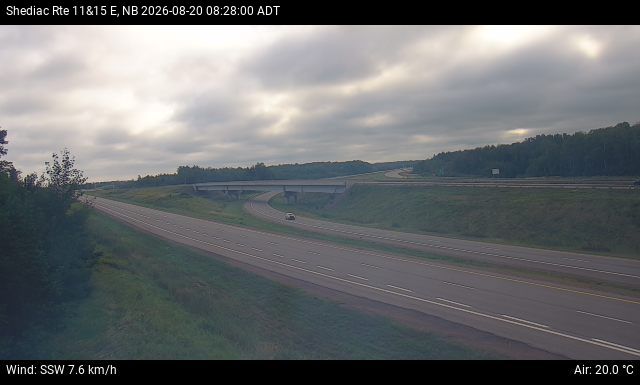Web Cam image of Shediac (NB Highway 11)