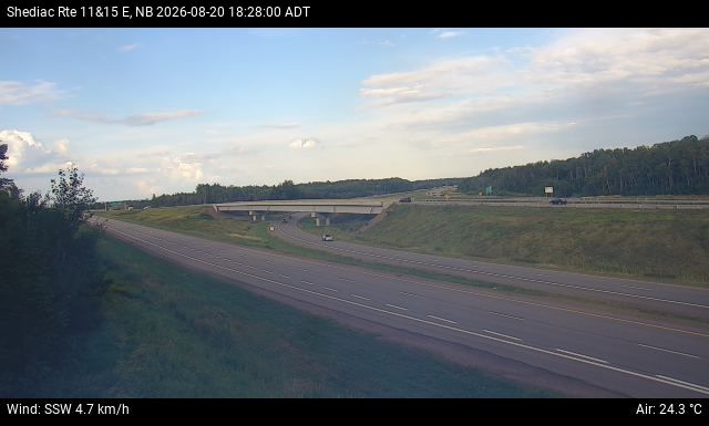 Web Cam image of Shediac (NB Highway 11)