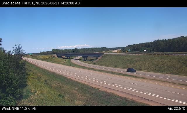 Web Cam image of Shediac (NB Highway 11)