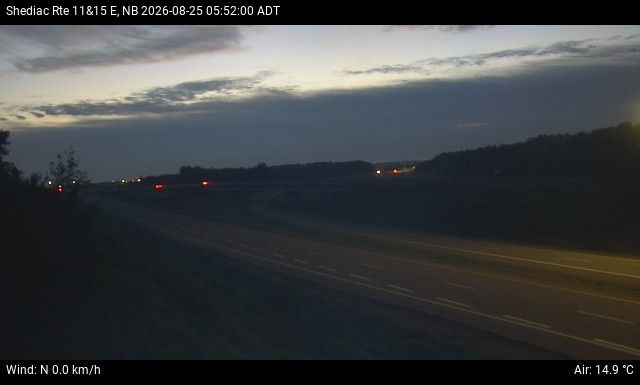 Web Cam image of Shediac (NB Highway 11)