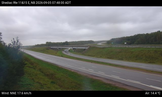 Web Cam image of Shediac (NB Highway 11)