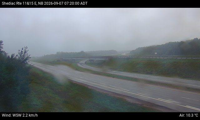 Web Cam image of Shediac (NB Highway 11)