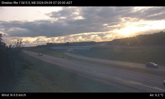 Web Cam image of Shediac (NB Highway 11)