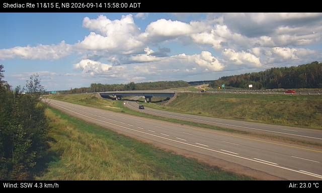 Web Cam image of Shediac (NB Highway 11)