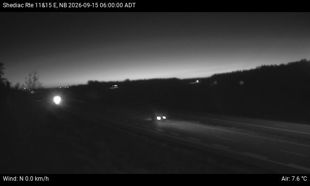 Web Cam image of Shediac (NB Highway 11)