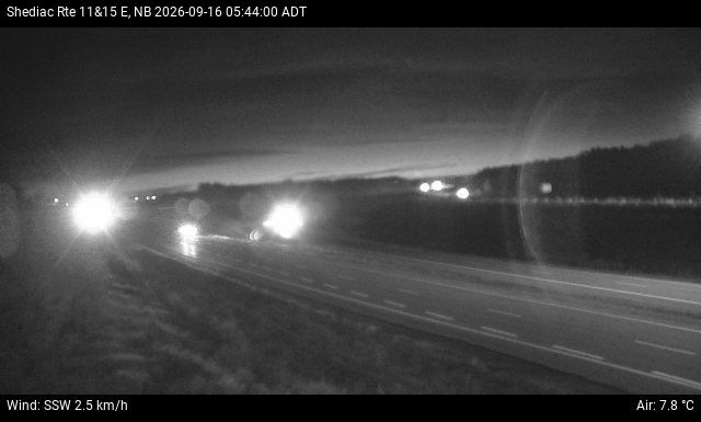 Web Cam image of Shediac (NB Highway 11)