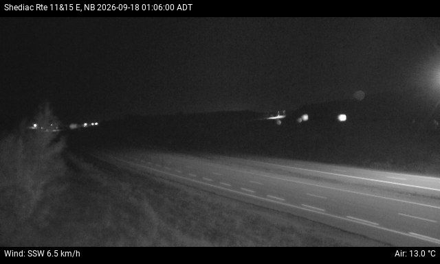 Web Cam image of Shediac (NB Highway 11)