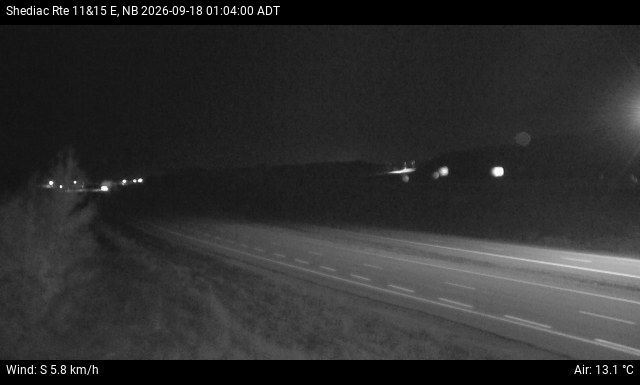 Web Cam image of Shediac (NB Highway 11)