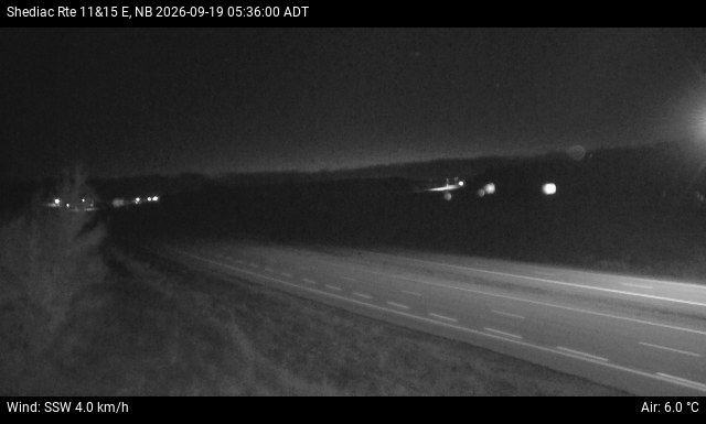 Web Cam image of Shediac (NB Highway 11)