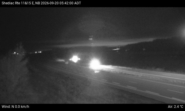 Web Cam image of Shediac (NB Highway 11)