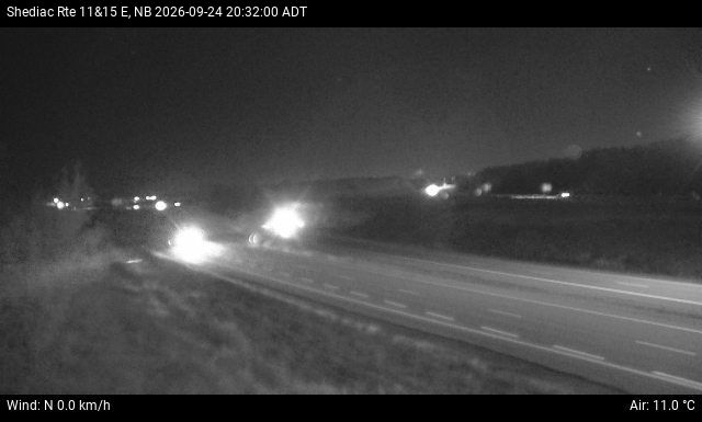 Web Cam image of Shediac (NB Highway 11)