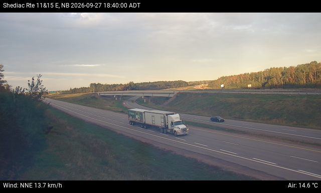 Web Cam image of Shediac (NB Highway 11)
