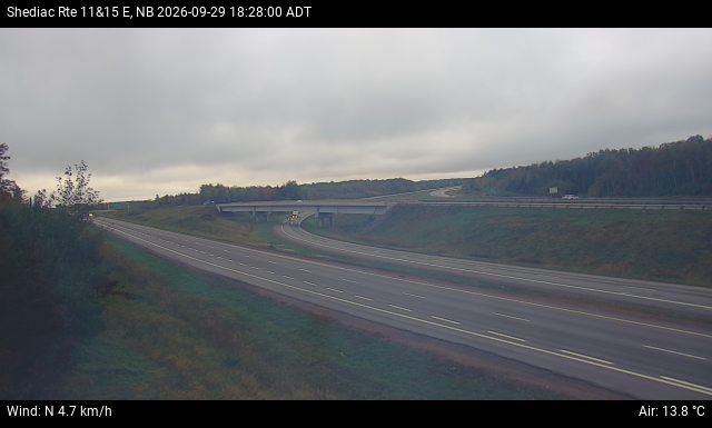 Web Cam image of Shediac (NB Highway 11)