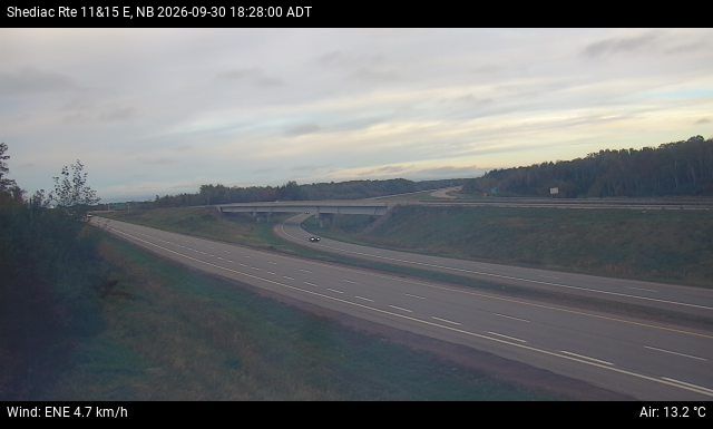 Web Cam image of Shediac (NB Highway 11)