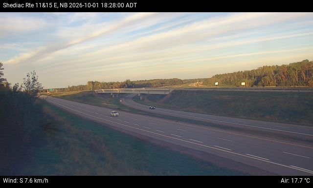 Web Cam image of Shediac (NB Highway 11)
