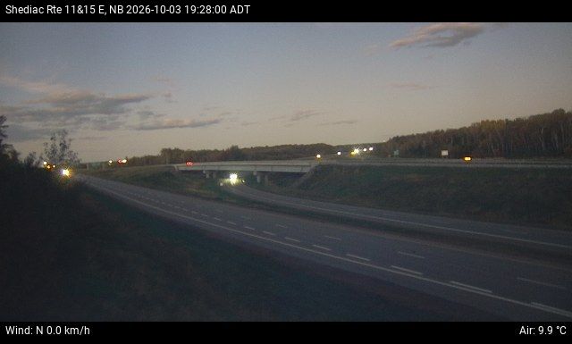 Web Cam image of Shediac (NB Highway 11)