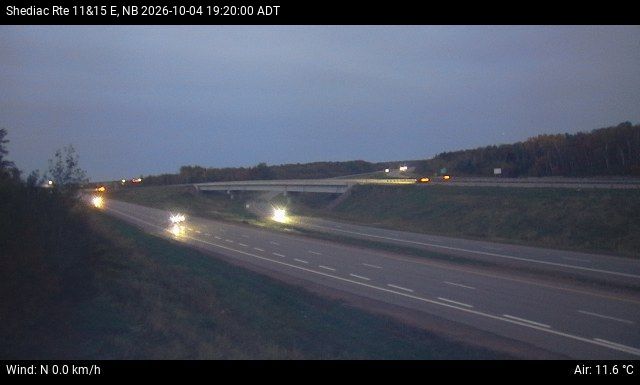 Web Cam image of Shediac (NB Highway 11)