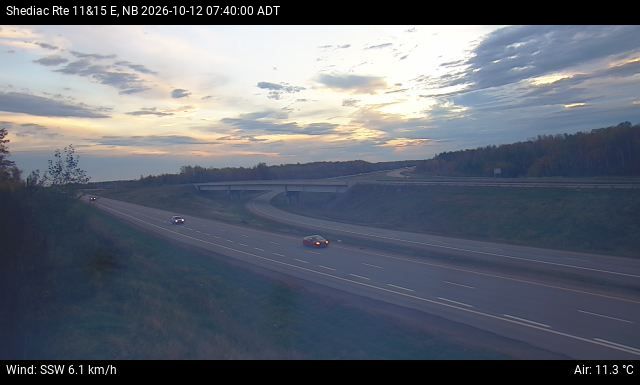 Web Cam image of Shediac (NB Highway 11)