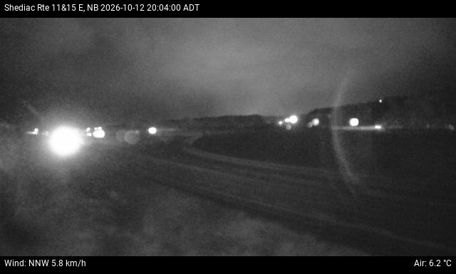 Web Cam image of Shediac (NB Highway 11)