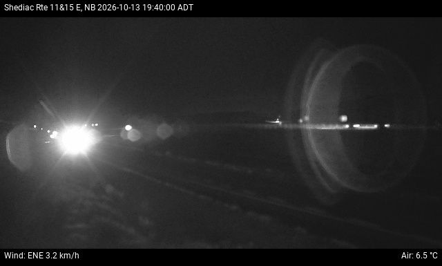 Web Cam image of Shediac (NB Highway 11)