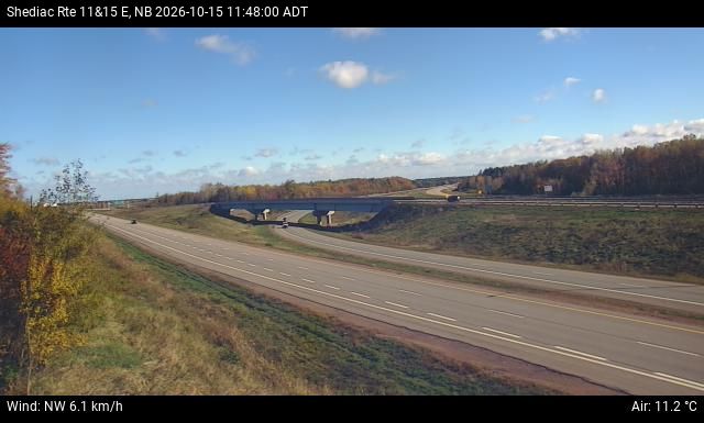 Web Cam image of Shediac (NB Highway 11)