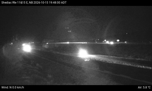 Web Cam image of Shediac (NB Highway 11)
