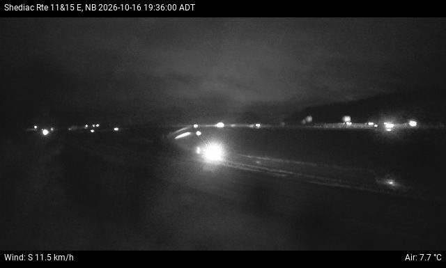 Web Cam image of Shediac (NB Highway 11)
