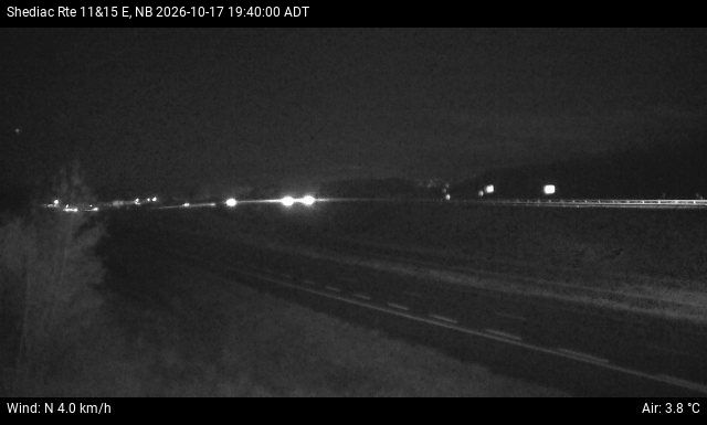 Web Cam image of Shediac (NB Highway 11)
