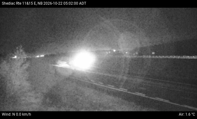 Web Cam image of Shediac (NB Highway 11)