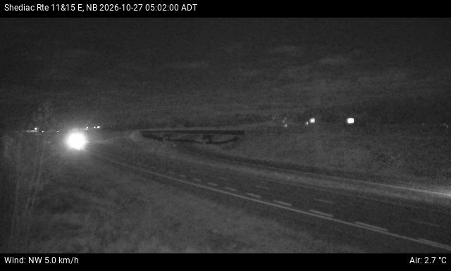 Web Cam image of Shediac (NB Highway 11)