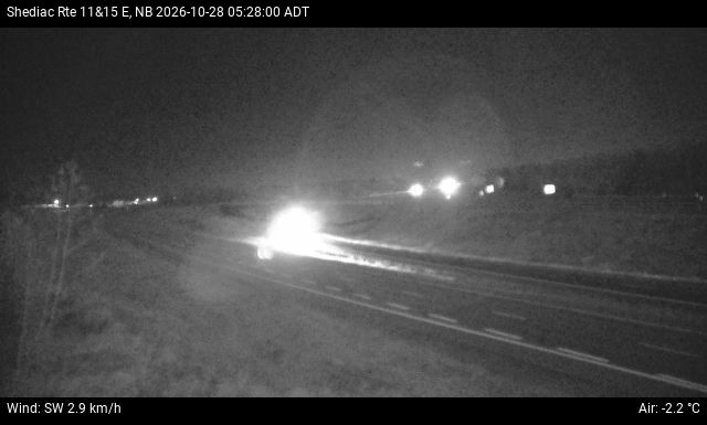 Web Cam image of Shediac (NB Highway 11)