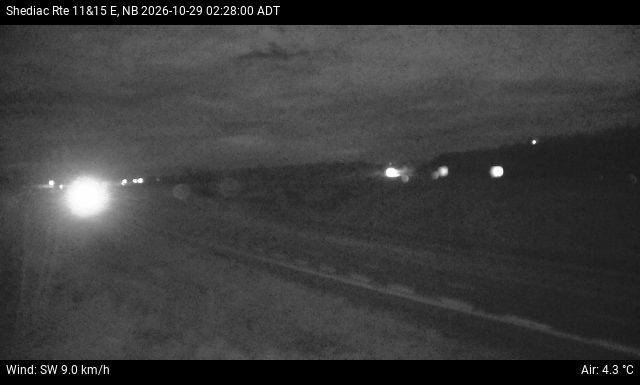 Web Cam image of Shediac (NB Highway 11)