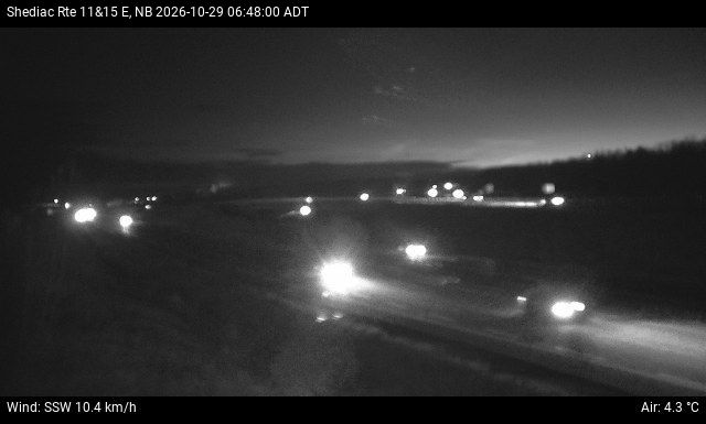 Web Cam image of Shediac (NB Highway 11)