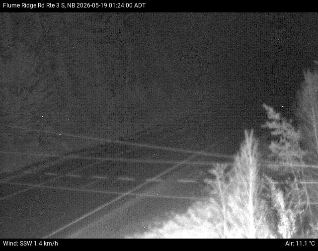 Web Cam image of Flume Ridge (NB Highway 3)