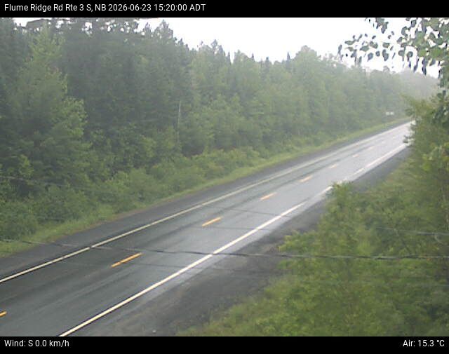 Web Cam image of Flume Ridge (NB Highway 3)