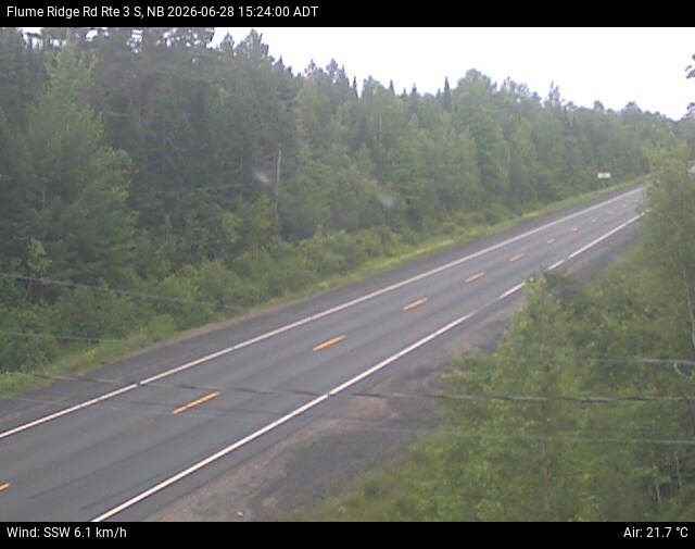 Web Cam image of Flume Ridge (NB Highway 3)