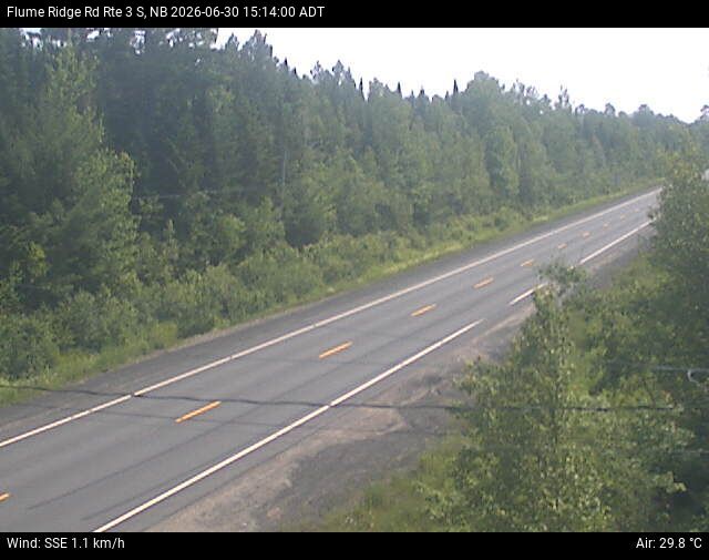 Web Cam image of Flume Ridge (NB Highway 3)
